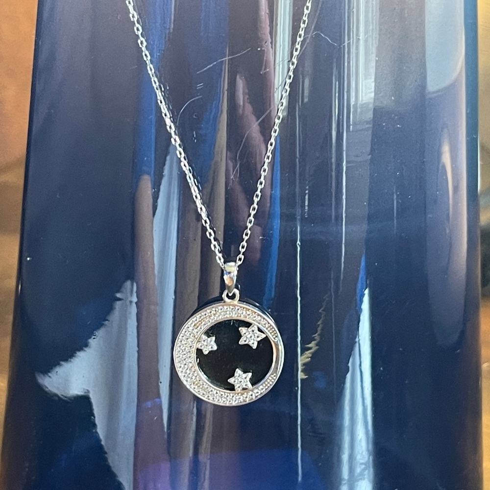 Ross Simons Moon Pendant